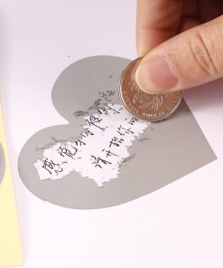Lớp bạc cào ẩn chữ