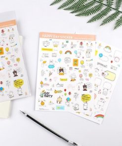 Bộ 2 tấm sticker Happy Day