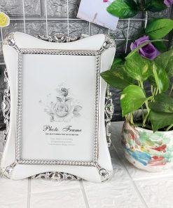 Khung ảnh 13x18 để bàn Galery tim vintage mạ bạc